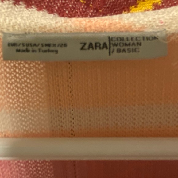 ⚫️ Zara ⚫️ open knit striped maxi dress - small - Picture 4 of 5